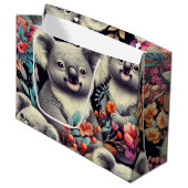 Schattige Koala schilderij Groot Cadeauzakje (Voorkant Gekanteld)