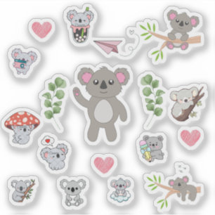 Schattige Koala Stickers