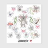 Schattige Koala Stickers (Vel)