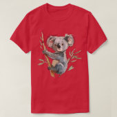 Schattige Koala T-shirt (Design voorkant)