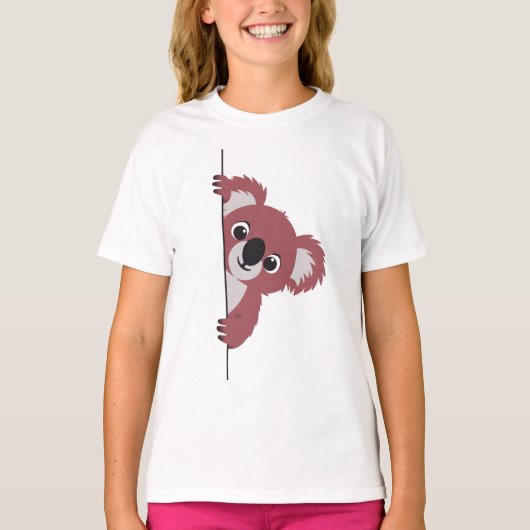 schattige koala t-shirt (Voorkant)
