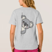 schattige koala t-shirt (Achterkant)