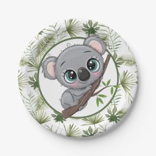 Schattige Koala Welp Papieren Bordje