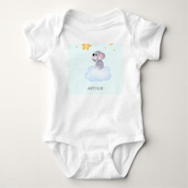Schattige Koala zittend in de wolk Romper