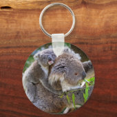 Schattige Koala's Sleutelhanger (Voorkant)