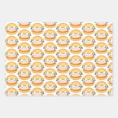 Schattige Koe hamburger Inpakpapier Vel (Voorkant 3)