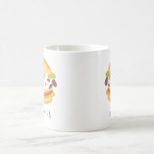 Schattige Koe hamburger Koffiemok (Center)