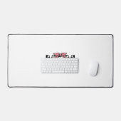 Schattige Koe Moeder Boog Grafisch Ontwerp_1 Bureaumat (Keyboard & Muis)