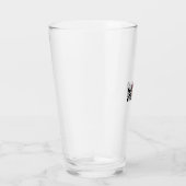 Schattige Koe Moeder Boog Grafisch Ontwerp_1 Glas (Rechts)