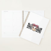 Schattige Koe Moeder Boog Grafisch Ontwerp_1 Planner (Display)