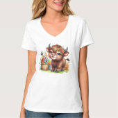 Schattige Koe T-shirt (Voorkant)