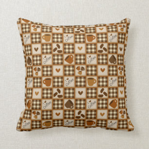 Schattige Koffie Lovers Pillow Kussen