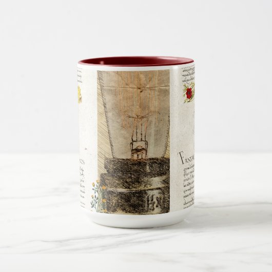 schattige koffie mok (Midden)