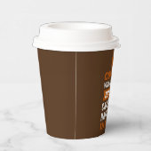 schattige koffiebar papieren bekers (Rechts)