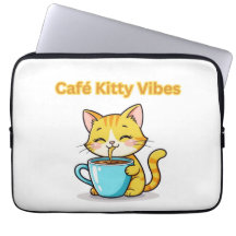 **Schattige koffiekat – Aardige kat die koffie dri