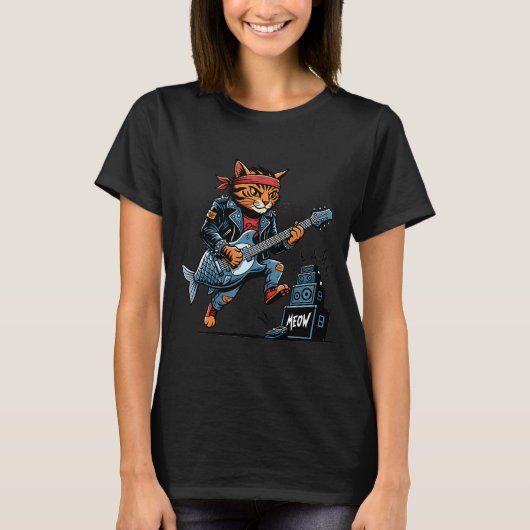 Schattige Kogelvis Doodle T-shirt (Voorkant)