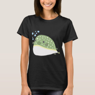 Schattige Kogelvis (egelvissen / bolvis) T-shirt
