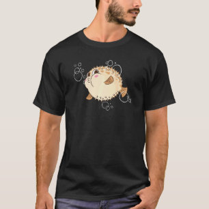Schattige Kogelvis Oceanduiken Vissen Kogelvis T-shirt