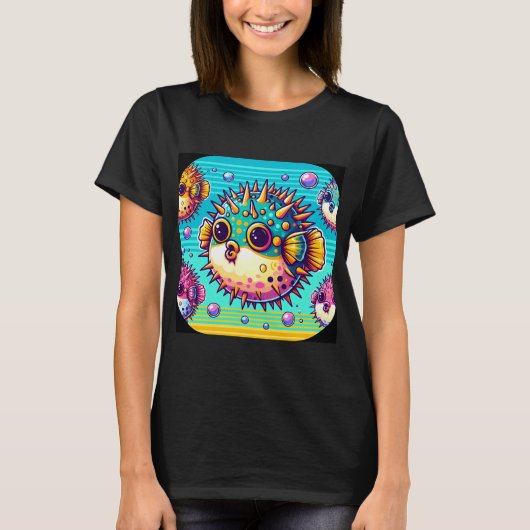 Schattige Kogelvis T-shirt (Voorkant)