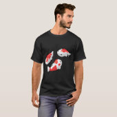 Schattige Koi Vis T-shirt (Voorkant volledig)