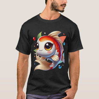 Schattige Koi Vis T-shirt