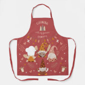 Schattige koken met mijn Gnomies Custom Schort (Voorkant)