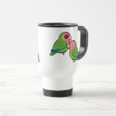 Schattige kolibrie reisbeker (Voorkant rechts)