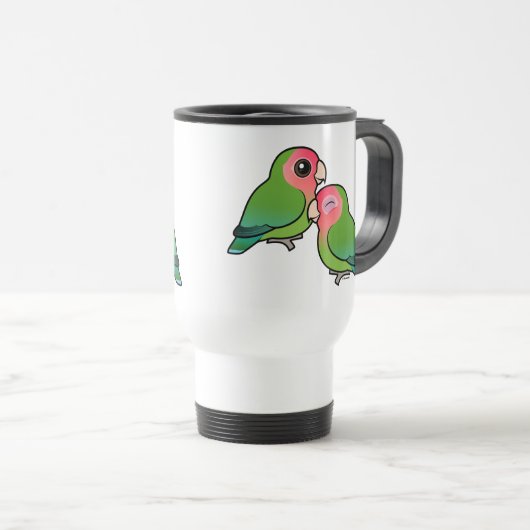 Schattige kolibrie reisbeker (Voorkant rechts)