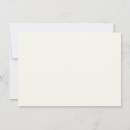 Schattige Konijn Beige Baby shower Dank u Kaart (Achterkant)