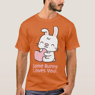 Schattige Konijn Een Konijntje Houdt Je Pun T-shirt