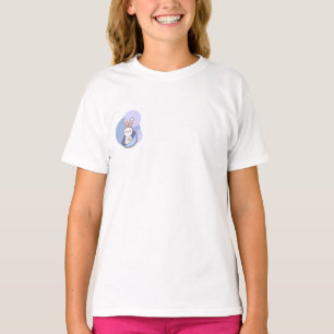 Schattige Konijn Eierschal Kinderen T-shirt