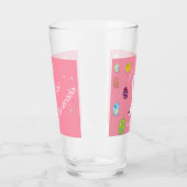 Schattige konijn Happy Easter Eggs Hunt Party Spri Glas (Links)