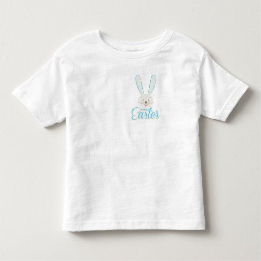 Schattige konijn Happy Easter Eggs Hunt Party Spri Kinder Shirts (Voorkant)