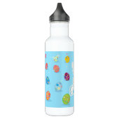 Schattige konijn Happy Easter Eggs Hunt Party Spri Waterfles (Links)
