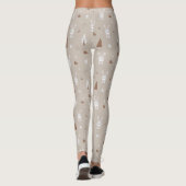 Schattige konijn Kinder Patroon Leggings (Achterkant)
