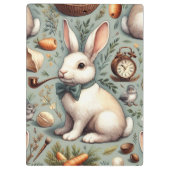 Schattige  Konijn Klembord (Achterkant)