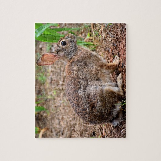 Schattige konijn legpuzzel (Verticaal)