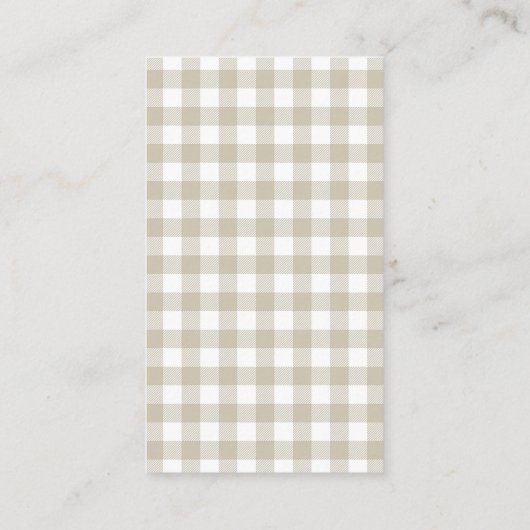 Schattige konijn luier rafel Baby shower Informatiekaartje (Achterkant)