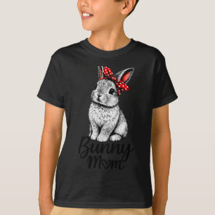 Schattige konijn moeder mama konijn gelukkige pase t-shirt