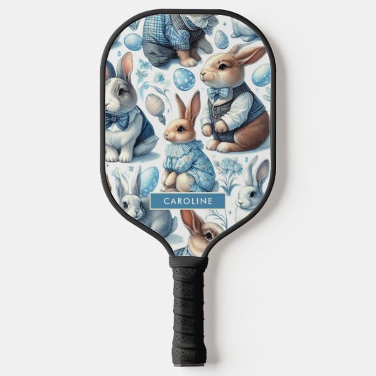 Schattige Konijn Naadloos Pickleball Paddle (Voorkant)