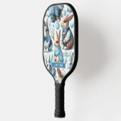 Schattige Konijn Naadloos Pickleball Paddle (Links)
