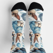 Schattige  Konijn Naadloos Sokken (Top)