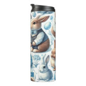 Schattige  Konijn Naadloos Thermosbeker (Geroteerd rechts)