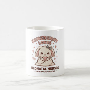 Schattige Konijn NICU Verpleegster Koffiemok