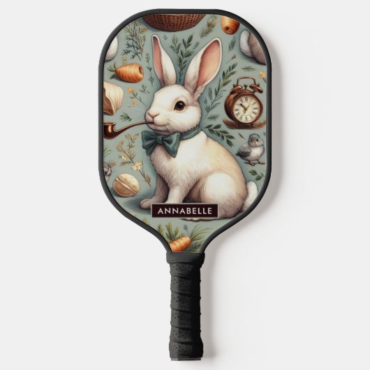 Schattige Konijn Pickleball Paddle (Voorkant)