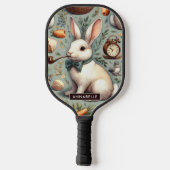 Schattige Konijn Pickleball Paddle (Achterkant)