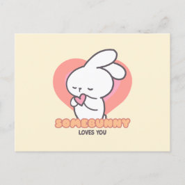 Schattige Konijn: Sommige Konijn houdt van je Briefkaart