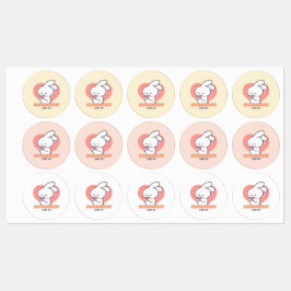 Schattige Konijn: Sommige Konijn houdt van je Labels