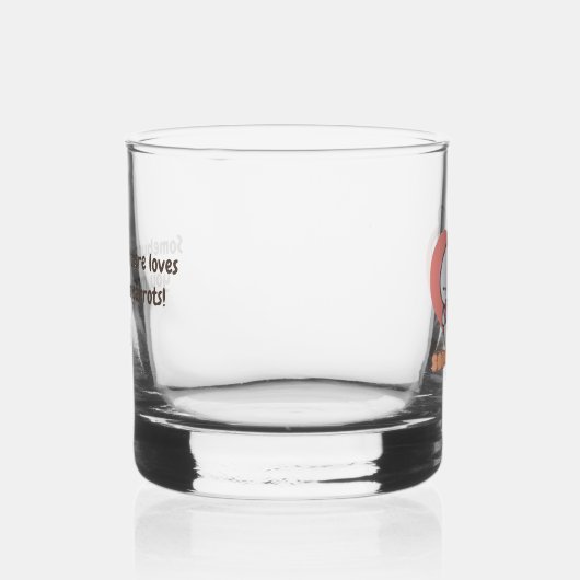 Schattige Konijn: Sommige Konijn houdt van je Whisky Glas (Rechts)