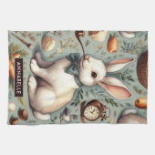 Schattige  Konijn Theedoek (Horizontaal)